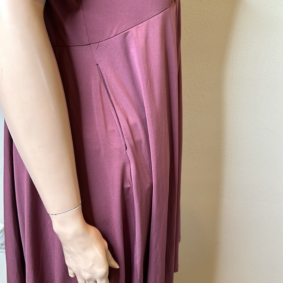 Torrid dress shired front skater Rose Taupe Sz 3X - Picture 4 of 7